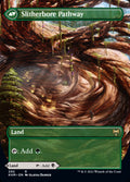 Darkbore Pathway // Slitherbore Pathway (KHM-292) - Kaldheim: (Showcase) (Borderless) Foil