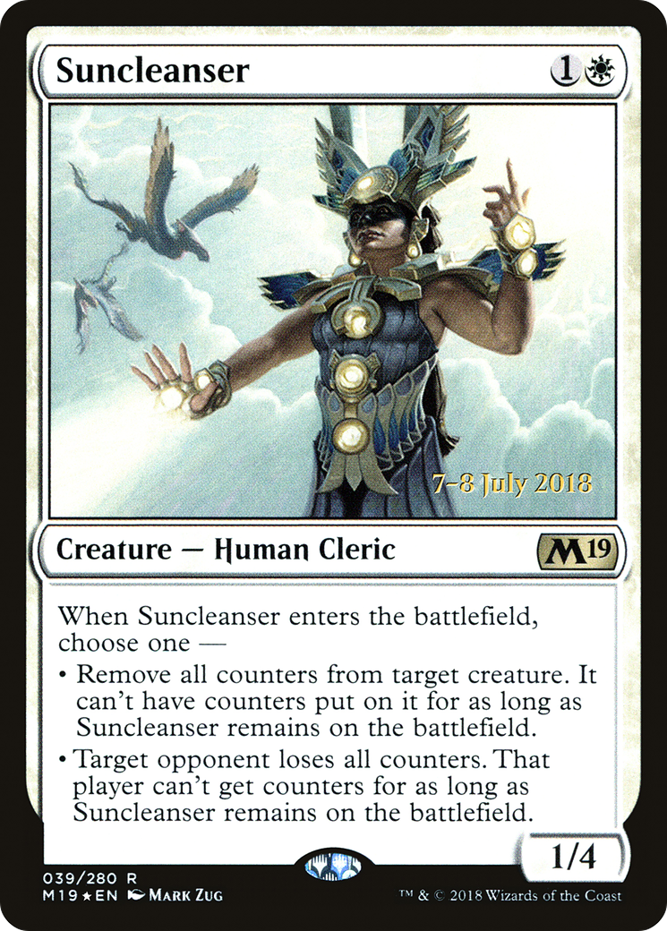 Suncleanser (PRE-39S) - Core Set 2019 Promos Foil