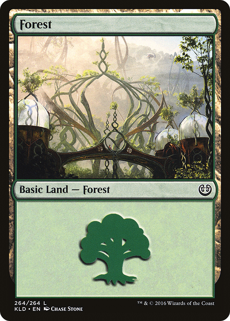Forest (KLD-264) - Kaladesh Foil