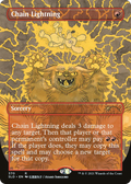 Chain Lightning (SLD-370) - Secret Lair Drop (Borderless) Foil