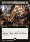 Crippling Fear (KHM-350) - Kaldheim: (Extended Art)