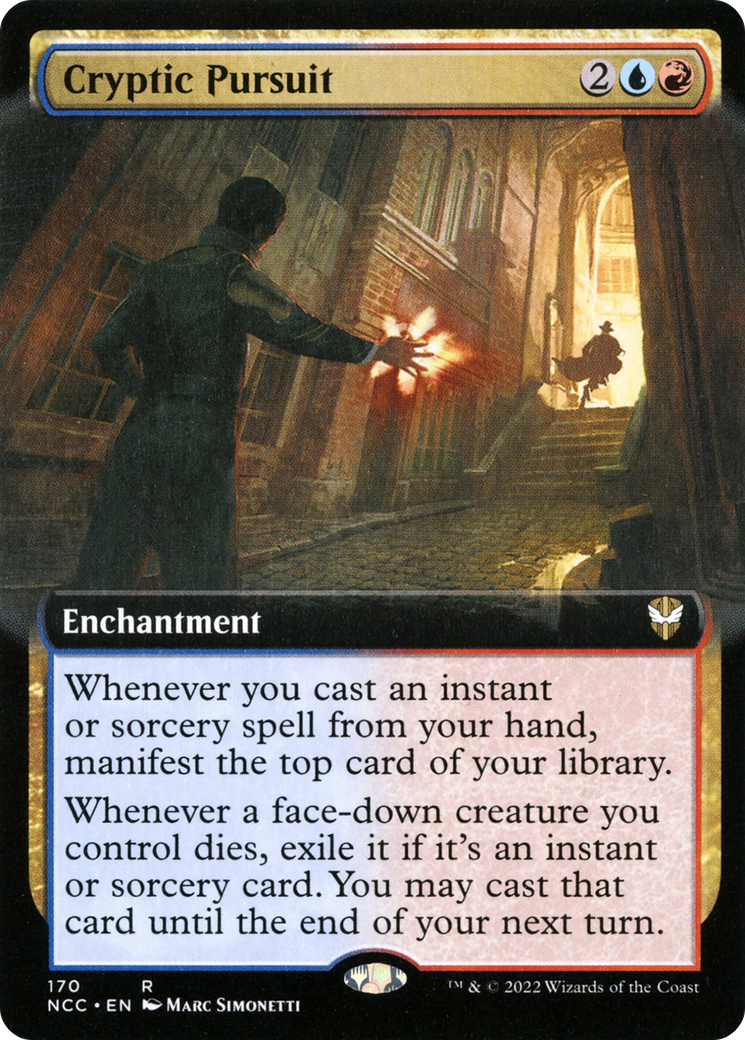 Cryptic Pursuit (NCC-170) - New Capenna Commander: (Extended Art)