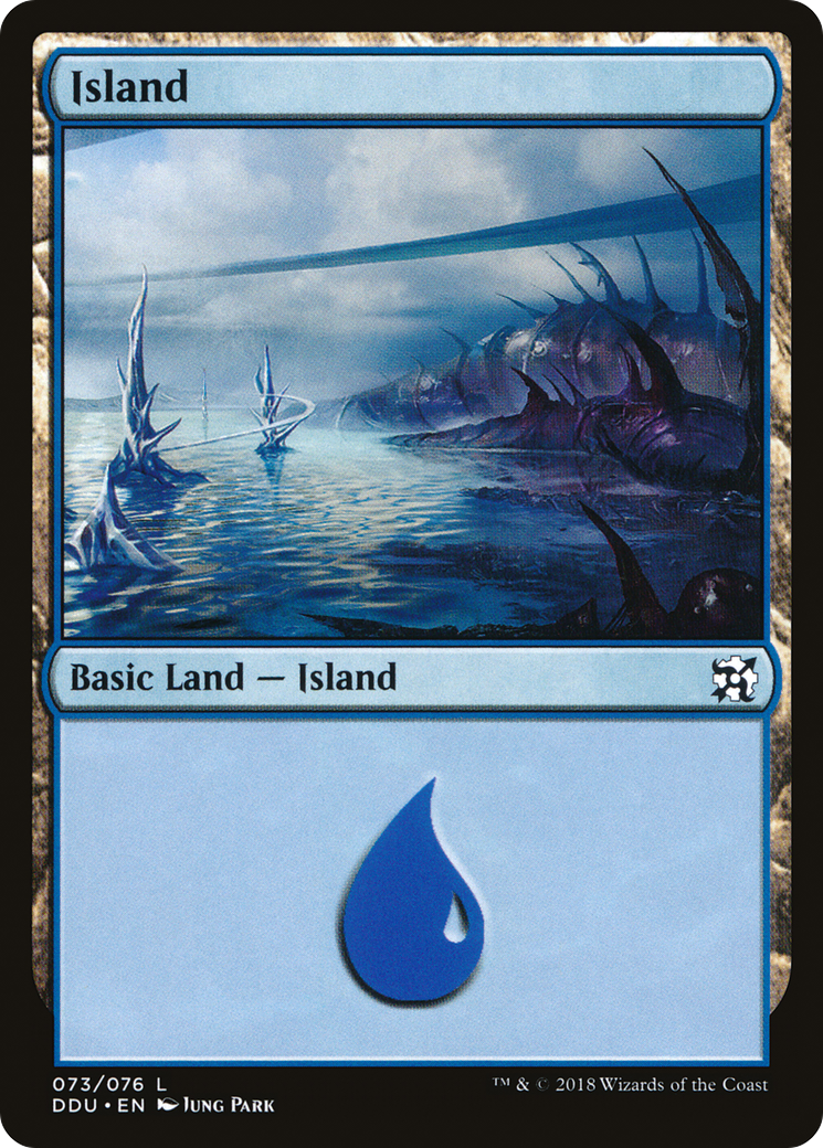 Island (DDU-073) - Duel Decks: Elves vs. Inventors
