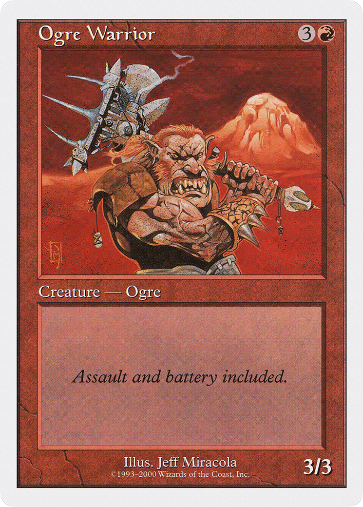 Ogre Warrior (S00-033) - Starter 2000