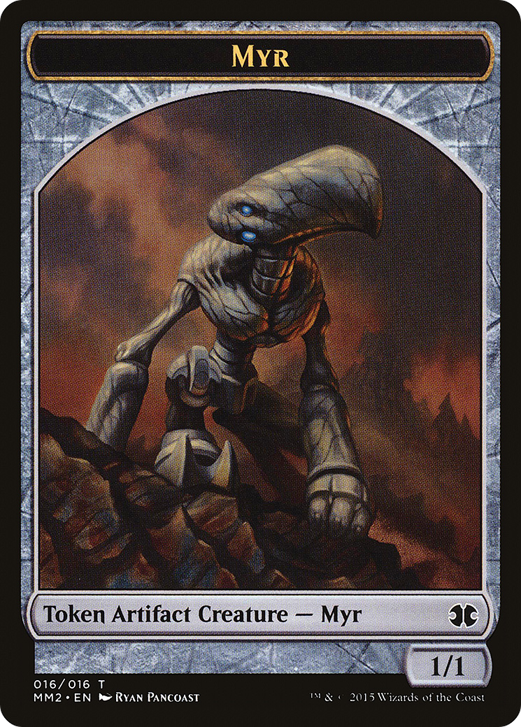 Myr (MM2-016) - Modern Masters 2015 Tokens