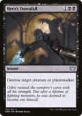 Hero's Downfall (VOW-120) - Innistrad: Crimson Vow Foil