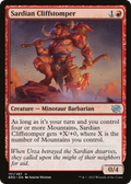 Sardian Cliffstomper (BRO-151) - The Brothers' War