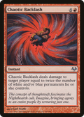 Chaotic Backlash (EVE-049) - Eventide Foil