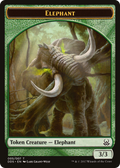 Elephant (DDS-005) - Duel Decks: Mind vs. Might Tokens