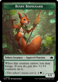 Bushy Bodyguard (BLB-020) - Bloomburrow Tokens