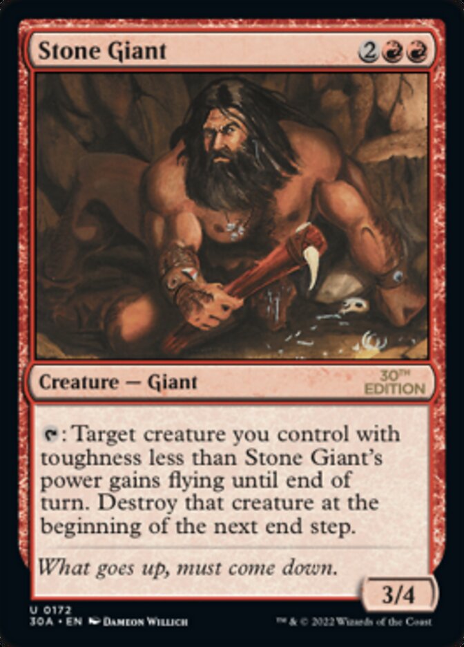 Stone Giant (30A-172) - 30th Anniversary Edition