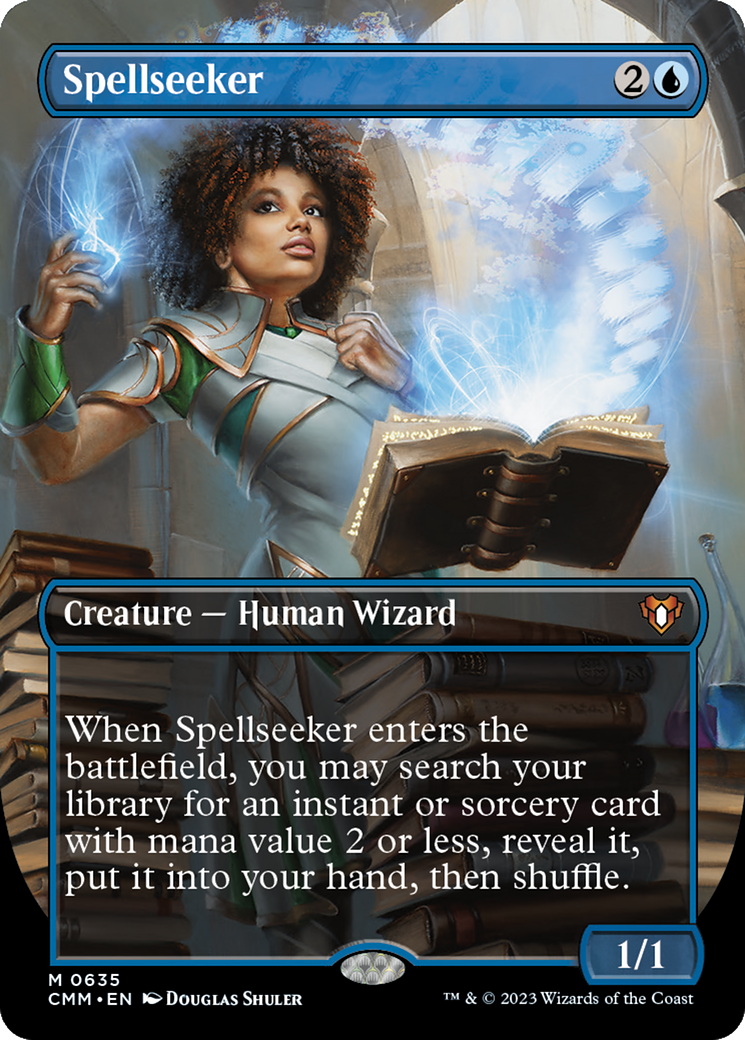 Spellseeker (CMM-635) - Commander Masters (Borderless)