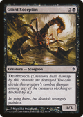 Giant Scorpion (ZEN-090) - Zendikar