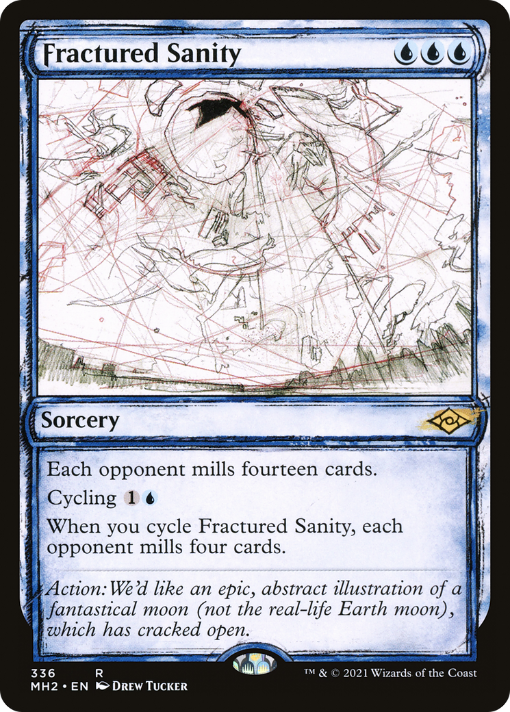 Fractured Sanity (MH2-336) - Modern Horizons 2: (Showcase)