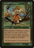 Quirion Trailblazer (INV-205) - Invasion Foil