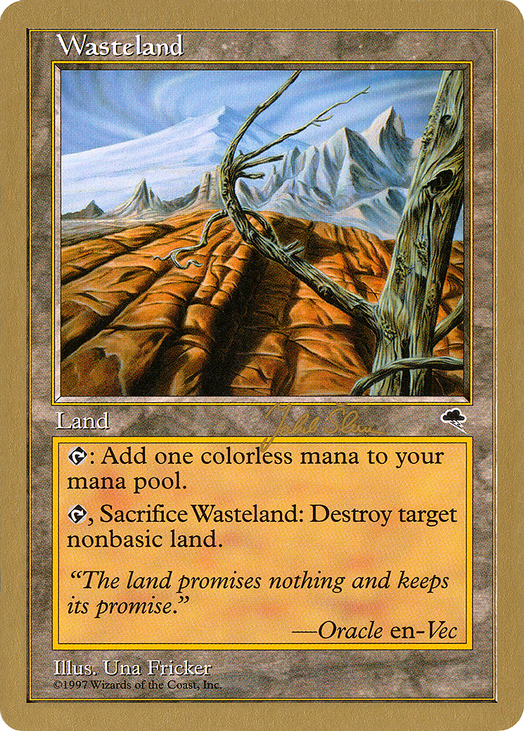 Wasteland (WCD-JS330) - World Championship Decks 1999