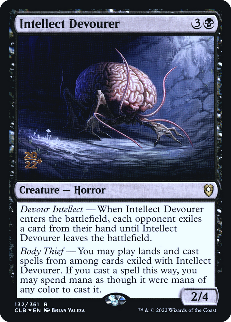 Intellect Devourer (PRE-132S) - Battle for Baldur's Gate Promos Foil