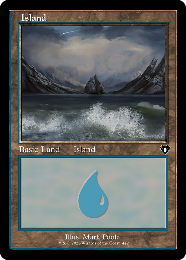 Island (CMM-442) - Commander Masters Foil
