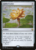 Gilded Lotus (PPM20-215P) - Dominaria Promos