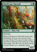 Floriferous Vinewall (M3C-228) - Modern Horizons 3 Commander Foil