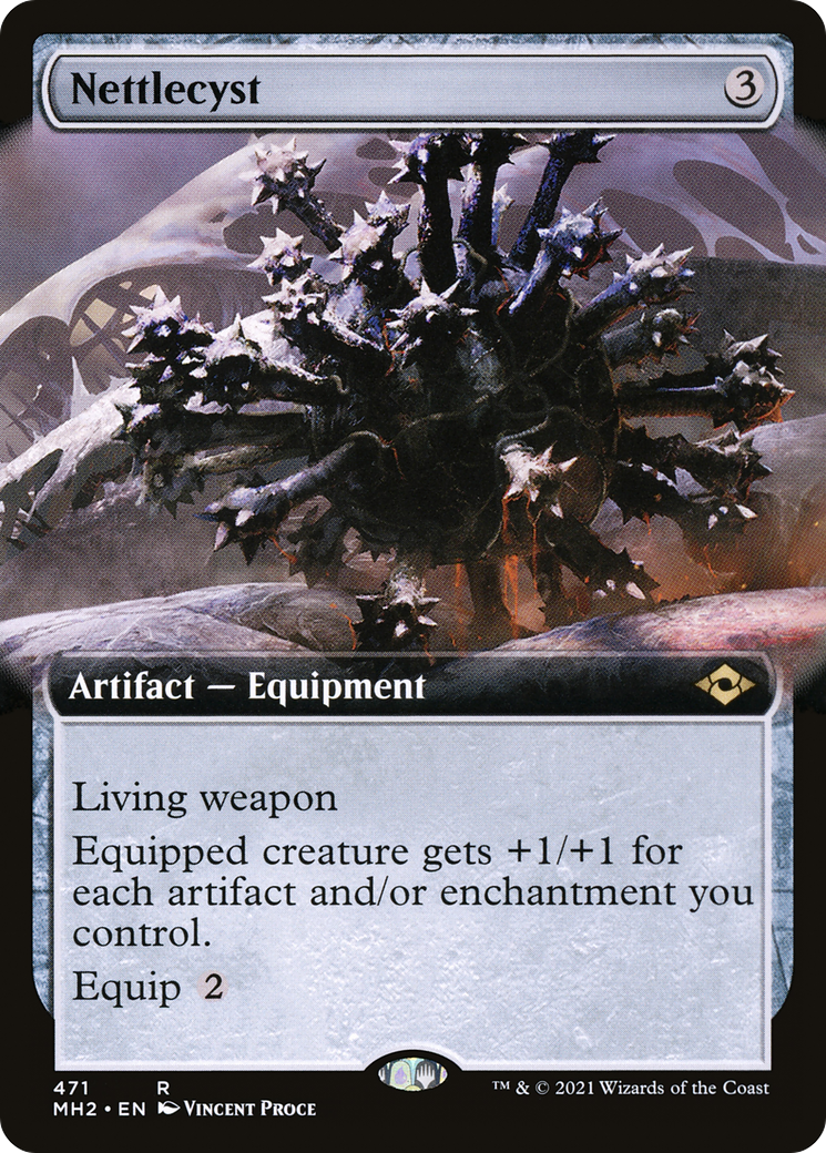 Nettlecyst (MH2-471) - Modern Horizons 2: (Extended Art) Foil
