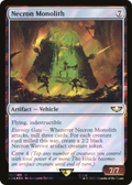 Necron Monolith (40K-161★) - Warhammer 40,000 Commander Foil