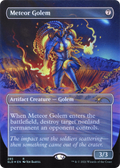 Meteor Golem (SLD-285) - Secret Lair Drop (Borderless) Foil