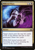 Pilfered Plans (MM3-178) - Modern Masters 2017 Foil