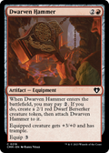 Dwarven Hammer (CMM-219) - Commander Masters Foil
