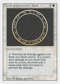 Circle of Protection: Black (3ED-) - Revised Edition