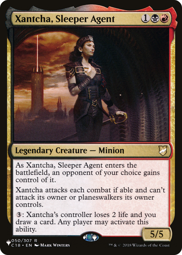 Xantcha, Sleeper Agent (LIST-C18-50) - The List