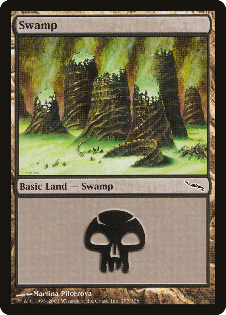 Swamp (MRD-297) - Mirrodin Foil