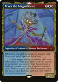 Myra the Magnificent (UNF-518) - Unfinity: (Showcase) Foil