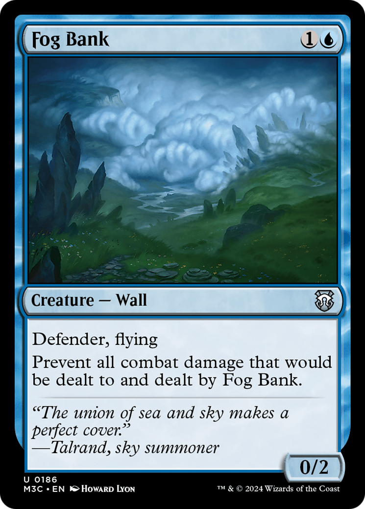 Fog Bank (M3C-186) - Modern Horizons 3 Commander Foil