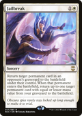 Jailbreak (PPSNC-017) - New Capenna Commander Promos Foil