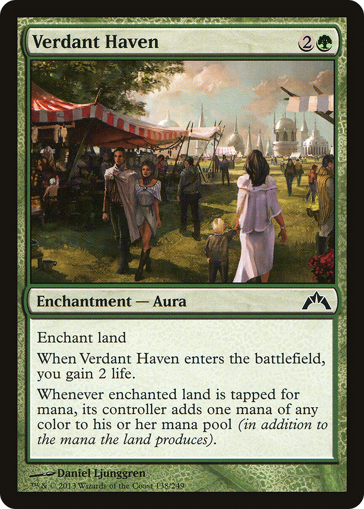 Verdant Haven (GTC-138) - Gatecrash Foil