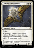 Luminous Broodmoth (BLC-144) - Bloomburrow Commander
