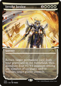 Invoke Justice (NEO-366) - Kamigawa: Neon Dynasty: (Showcase)