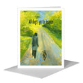 Companion, Greeting Card (#7125F)