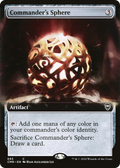 Commander's Sphere (CMR-693) - Commander Legends: (Extended Art) Foil