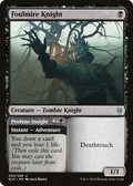 Foulmire Knight // Profane Insight (ELD-090) - Throne of Eldraine