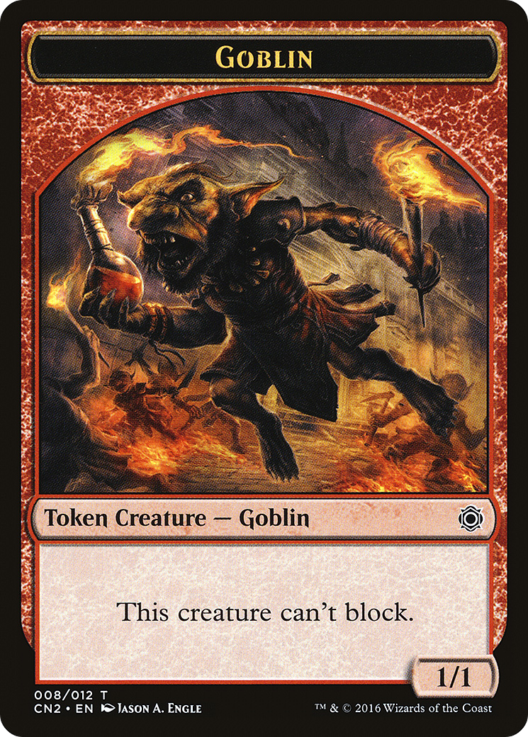 Goblin (CN2-008) - Conspiracy: Take the Crown Tokens