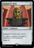 Champion's Helm (CMM-375) - Commander Masters