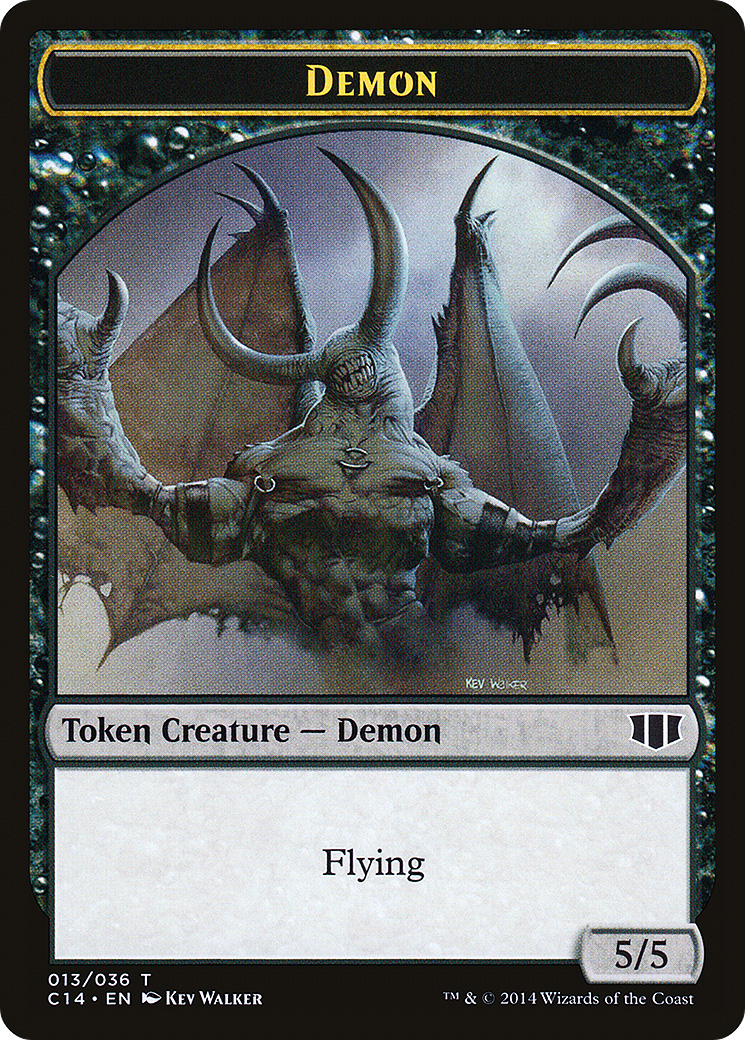 Demon (C14-013) - Commander 2014 Tokens