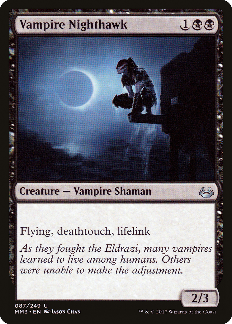 Vampire Nighthawk (MM3-087) - Modern Masters 2017