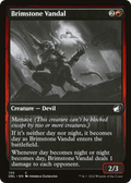 Brimstone Vandal (DBL-130) - Innistrad: Double Feature Foil