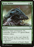 Beast Within (ONC-104) - Phyrexia: All Will Be One Commander