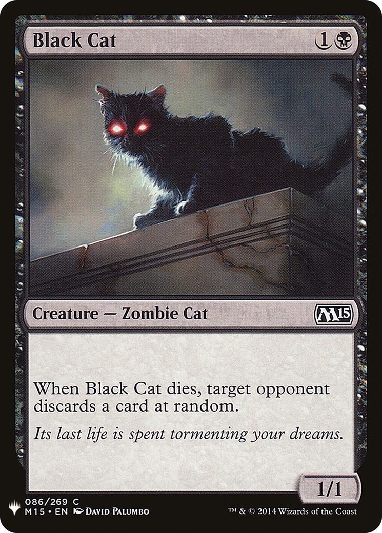 Black Cat (LIST-086) - The List