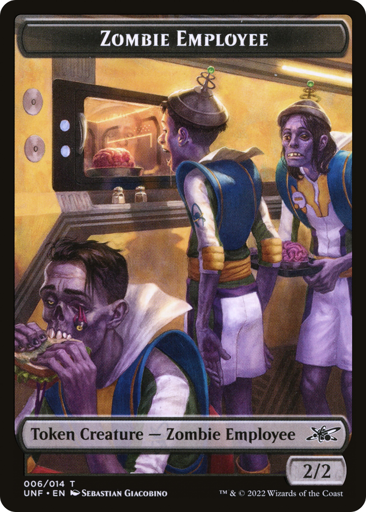 Zombie Employee (UNF-006) - Unfinity Tokens