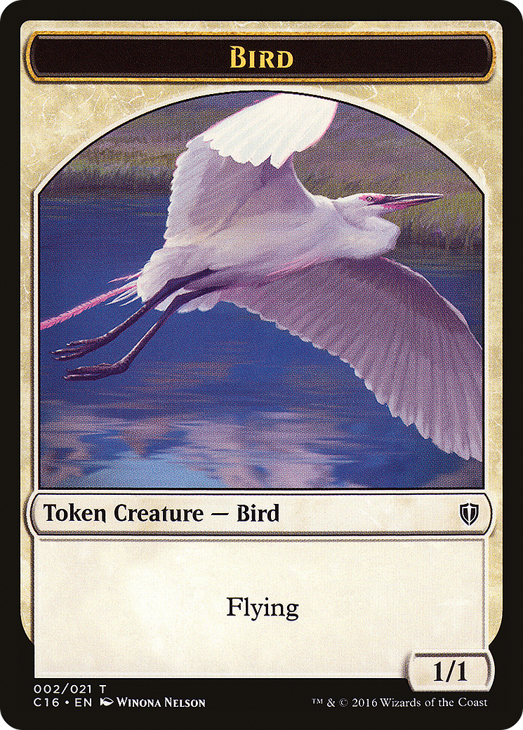 Bird (C16-2 // 16) - Commander 2016 Tokens